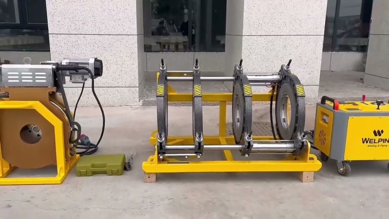 electric hydraulic welding machine 180-450mm#High Quality#gas pipeline#China manufacturer